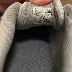 new balance pink and grey shoes